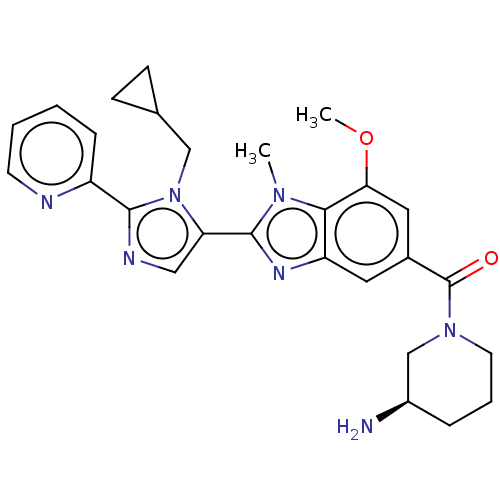 Chemical structure of BindingDB Monomer ID 528739