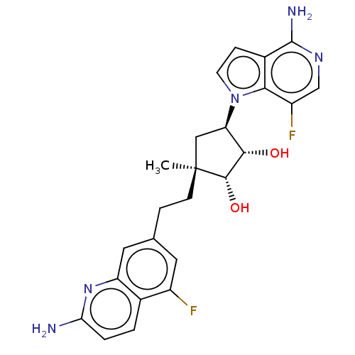 Chemical structure of BindingDB Monomer ID 529374