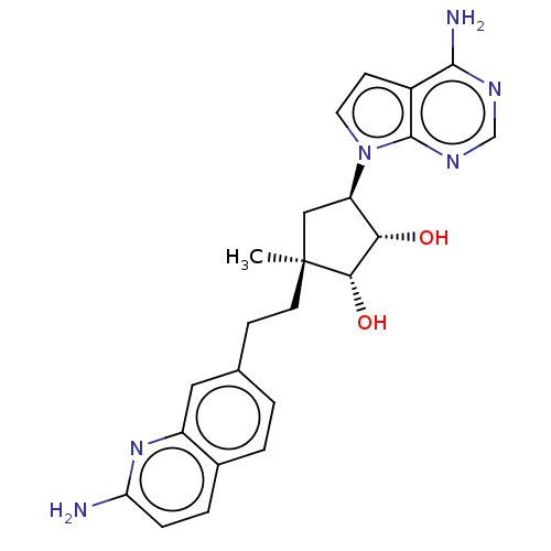 Chemical structure of BindingDB Monomer ID 529382