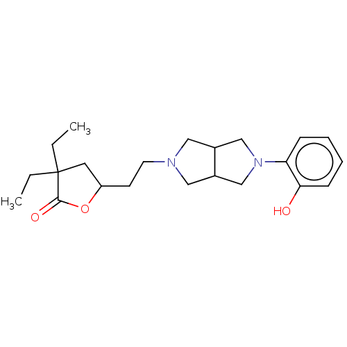 Chemical structure of BindingDB Monomer ID 533365
