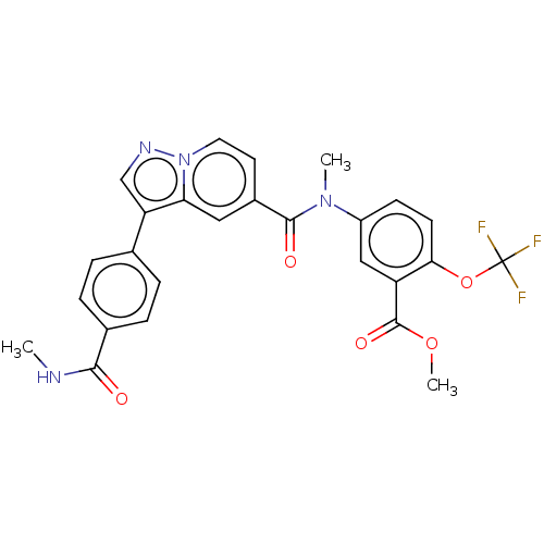 Chemical structure of BindingDB Monomer ID 533861