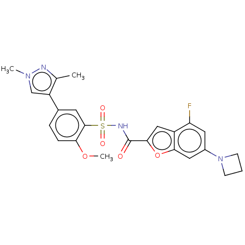 Chemical structure of BindingDB Monomer ID 534088