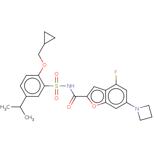 Chemical structure of BindingDB Monomer ID 534107