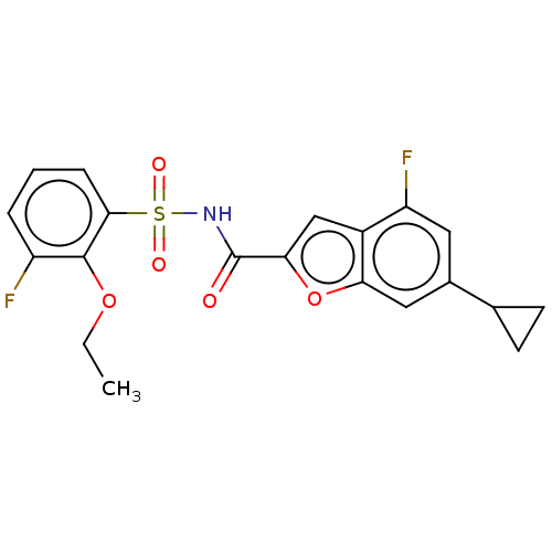 Chemical structure of BindingDB Monomer ID 534153