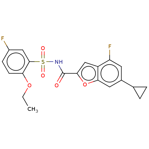 Chemical structure of BindingDB Monomer ID 534157