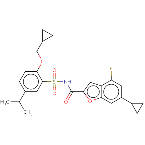 Chemical structure of BindingDB Monomer ID 534161