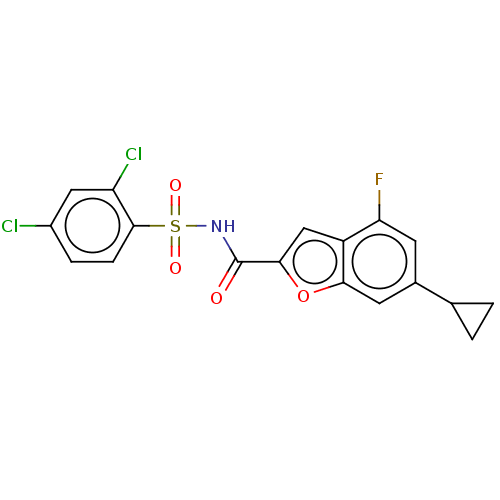 Chemical structure of BindingDB Monomer ID 534162