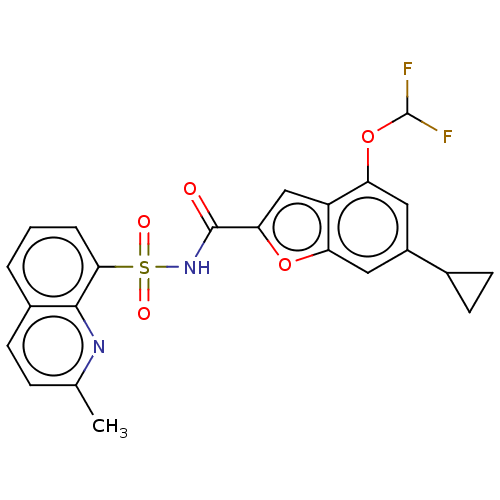 Chemical structure of BindingDB Monomer ID 534174