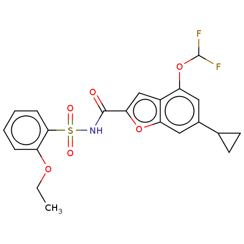 Chemical structure of BindingDB Monomer ID 534176