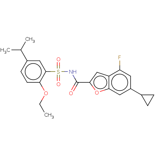 Chemical structure of BindingDB Monomer ID 534195