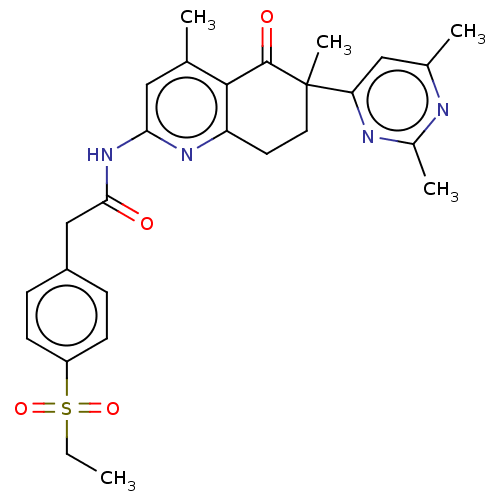 Chemical structure of BindingDB Monomer ID 534625