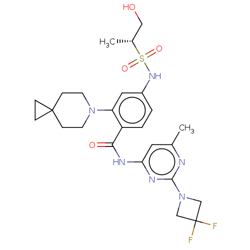 Chemical structure of BindingDB Monomer ID 535665