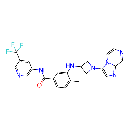 Chemical structure of BindingDB Monomer ID 535996