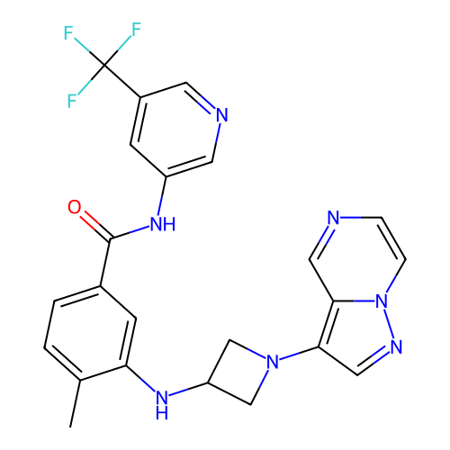 Chemical structure of BindingDB Monomer ID 536000