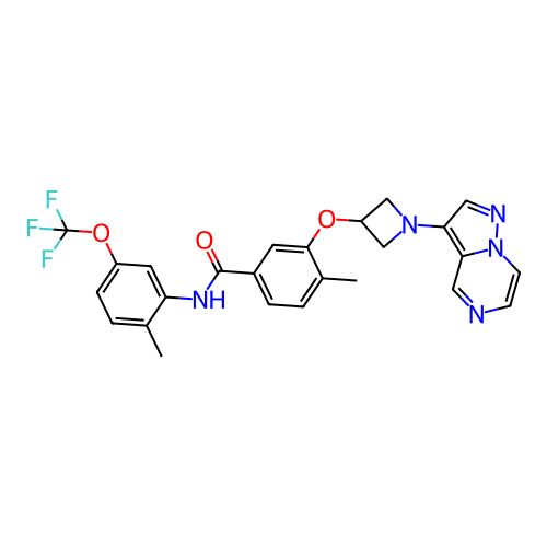 Chemical structure of BindingDB Monomer ID 536008