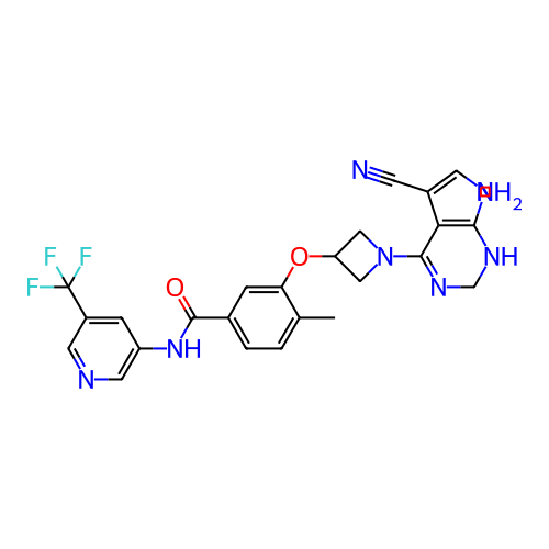 Chemical structure of BindingDB Monomer ID 536022