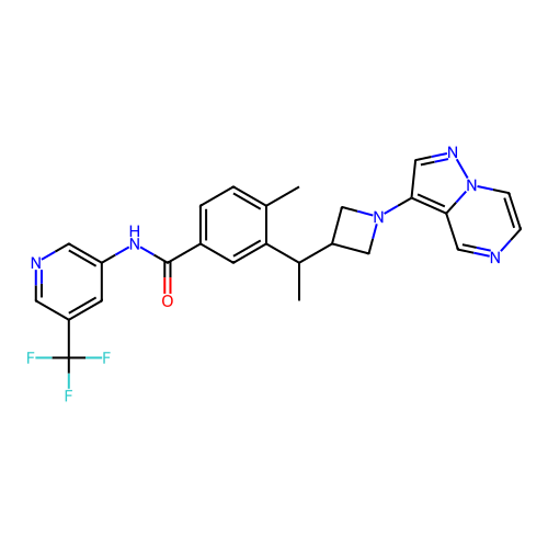 Chemical structure of BindingDB Monomer ID 536026