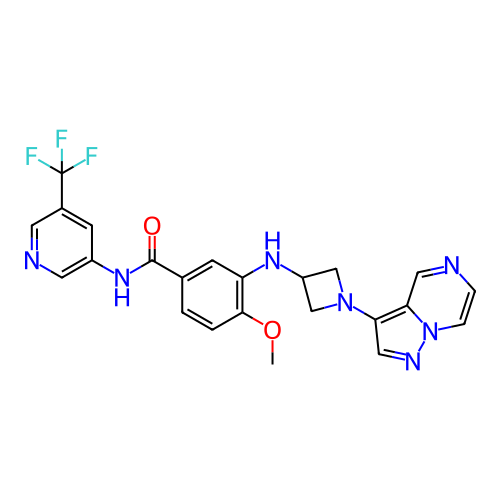 Chemical structure of BindingDB Monomer ID 536033