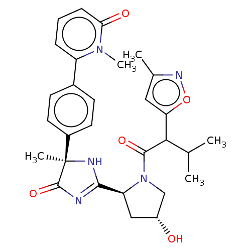 Chemical structure of BindingDB Monomer ID 536226