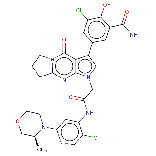 Chemical structure of BindingDB Monomer ID 536423
