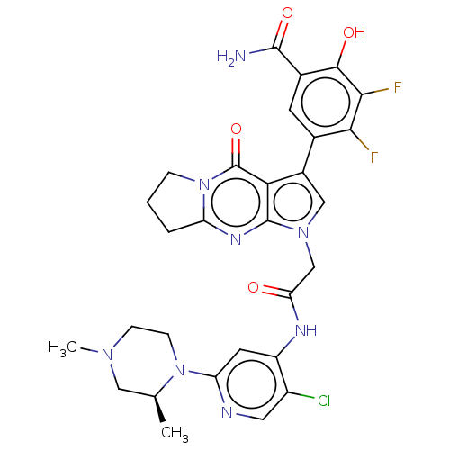 Chemical structure of BindingDB Monomer ID 536425