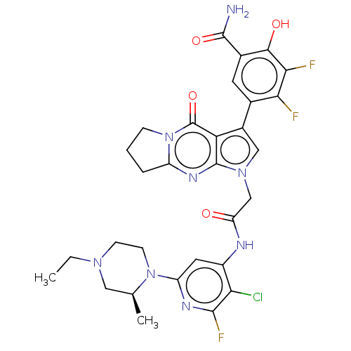 Chemical structure of BindingDB Monomer ID 536444