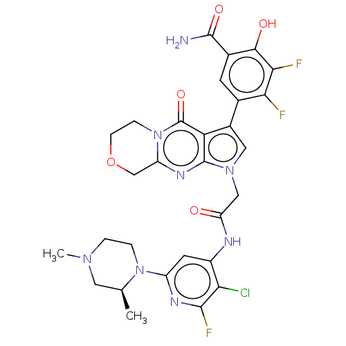 Chemical structure of BindingDB Monomer ID 536454