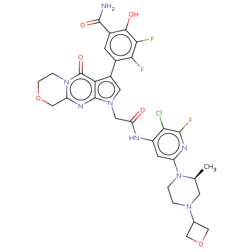 Chemical structure of BindingDB Monomer ID 536455