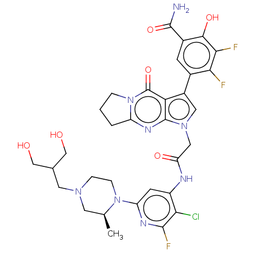 Chemical structure of BindingDB Monomer ID 536467