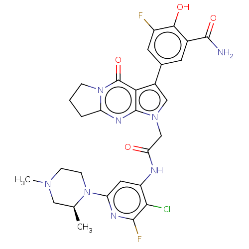Chemical structure of BindingDB Monomer ID 536476