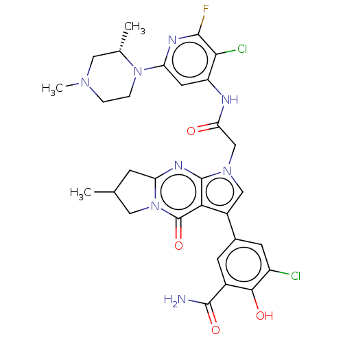 Chemical structure of BindingDB Monomer ID 536486