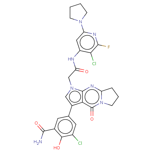 Chemical structure of BindingDB Monomer ID 536495