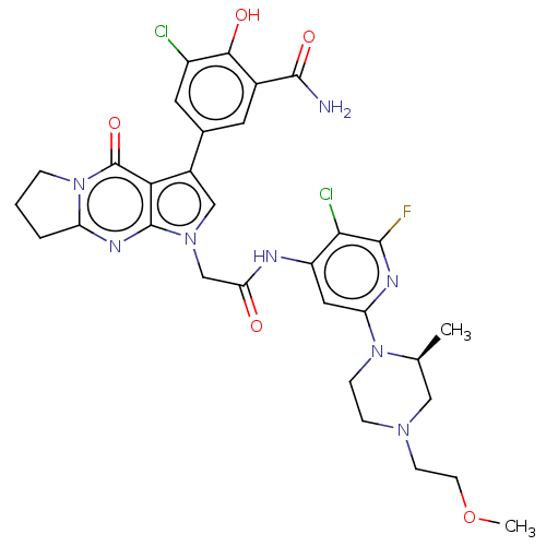 Chemical structure of BindingDB Monomer ID 536496