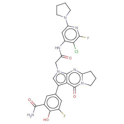 Chemical structure of BindingDB Monomer ID 536497