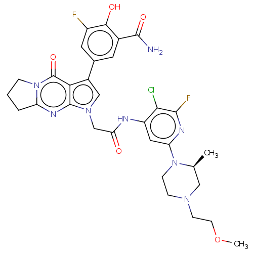 Chemical structure of BindingDB Monomer ID 536498