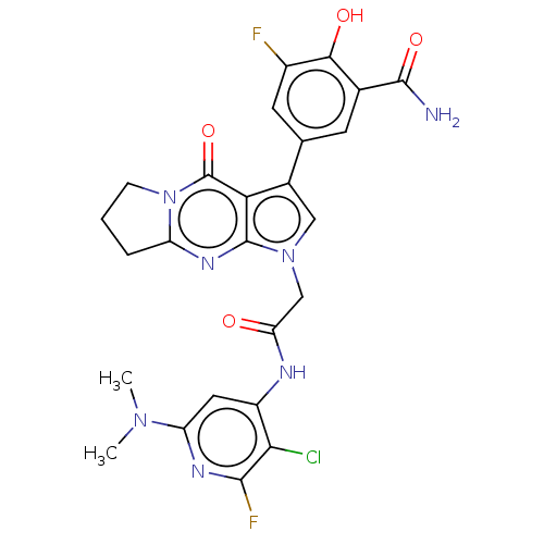 Chemical structure of BindingDB Monomer ID 536501