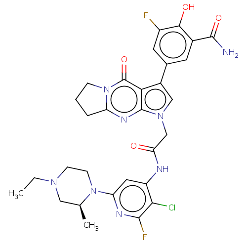 Chemical structure of BindingDB Monomer ID 536502