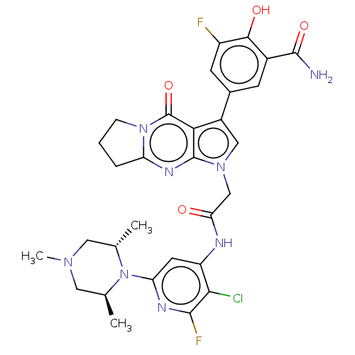 Chemical structure of BindingDB Monomer ID 536504