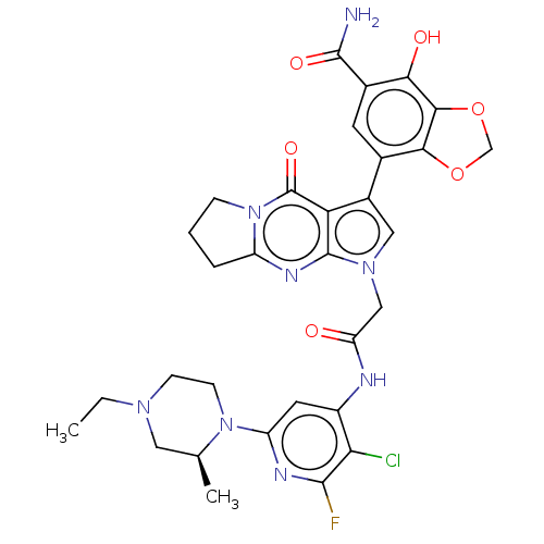 Chemical structure of BindingDB Monomer ID 536507