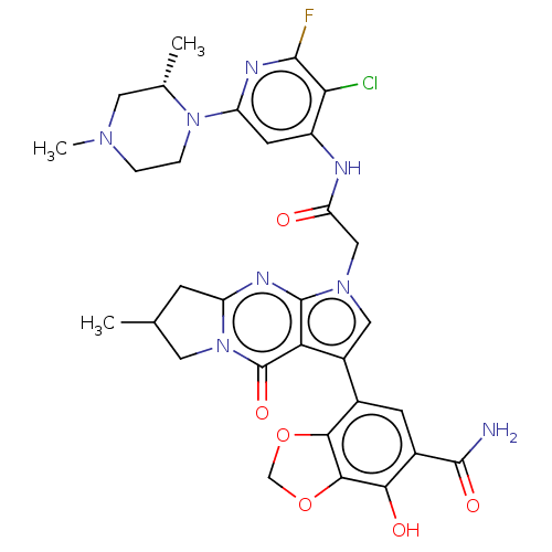 Chemical structure of BindingDB Monomer ID 536508