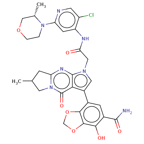 Chemical structure of BindingDB Monomer ID 536509