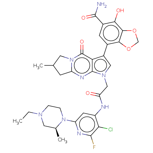 Chemical structure of BindingDB Monomer ID 536510