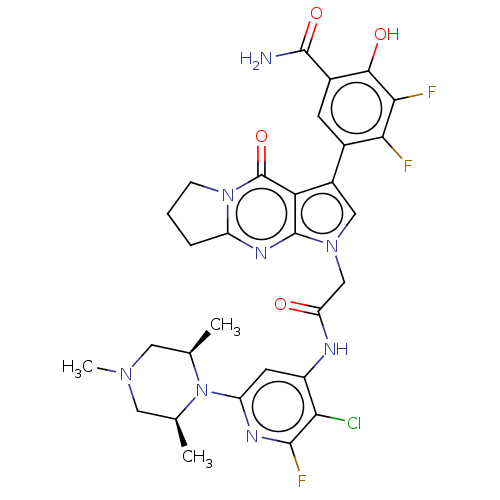 Chemical structure of BindingDB Monomer ID 536518