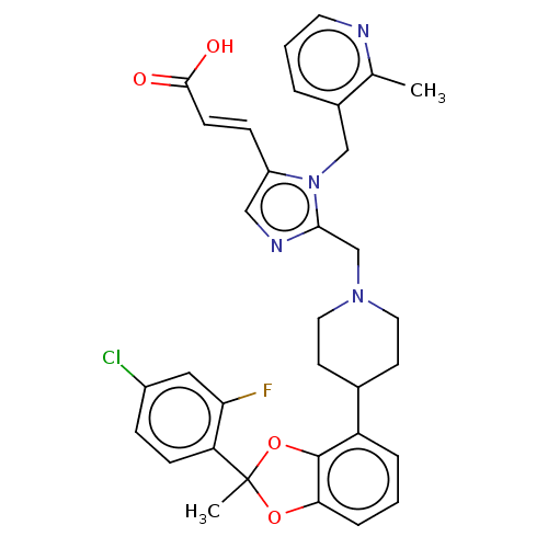 Chemical structure of BindingDB Monomer ID 537049