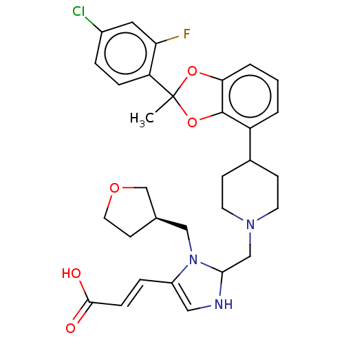 Chemical structure of BindingDB Monomer ID 537057