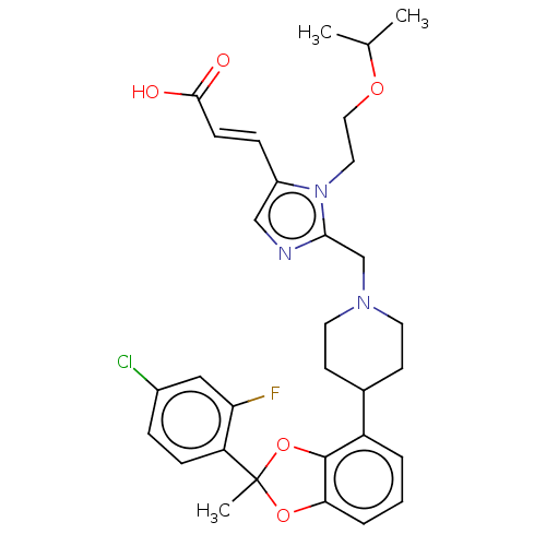 Chemical structure of BindingDB Monomer ID 537061