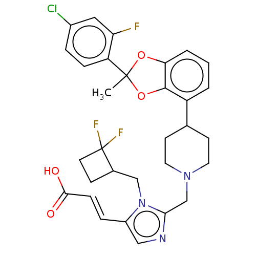 Chemical structure of BindingDB Monomer ID 537075