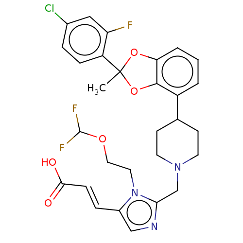 Chemical structure of BindingDB Monomer ID 537076