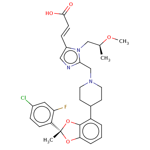 Chemical structure of BindingDB Monomer ID 537093