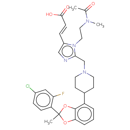 Chemical structure of BindingDB Monomer ID 537099
